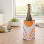 Sun Worship Colorful Plant Illustration Wine Chiller Gallery Image 4