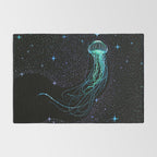 Starry jellyfish - Colored Rug Gallery Image 2