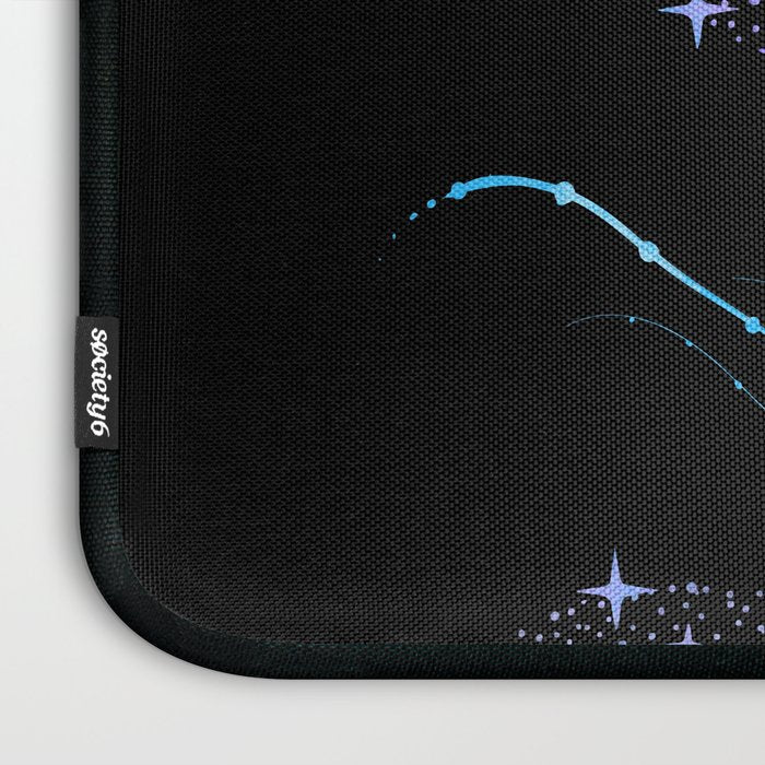 Starry jellyfish - Colored Laptop Sleeve Gallery Image 3