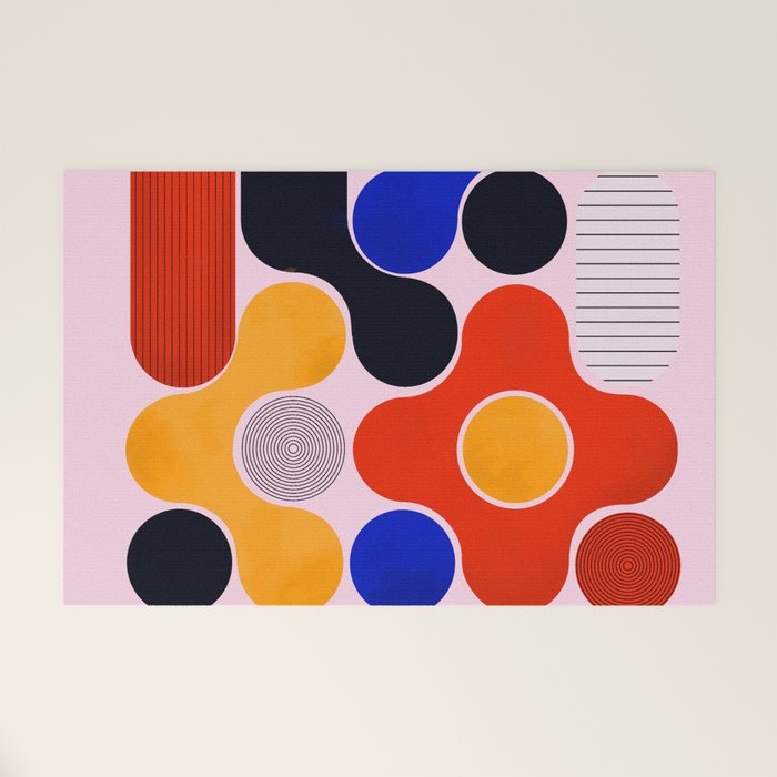 Mid-century no5 Welcome Mat Gallery Image 1