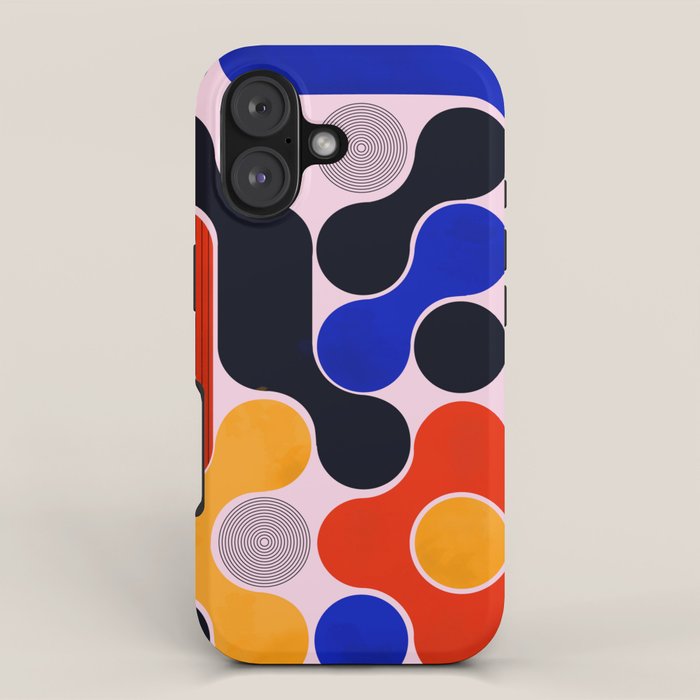 Mid-century no5 iPhone Case Gallery Image 1