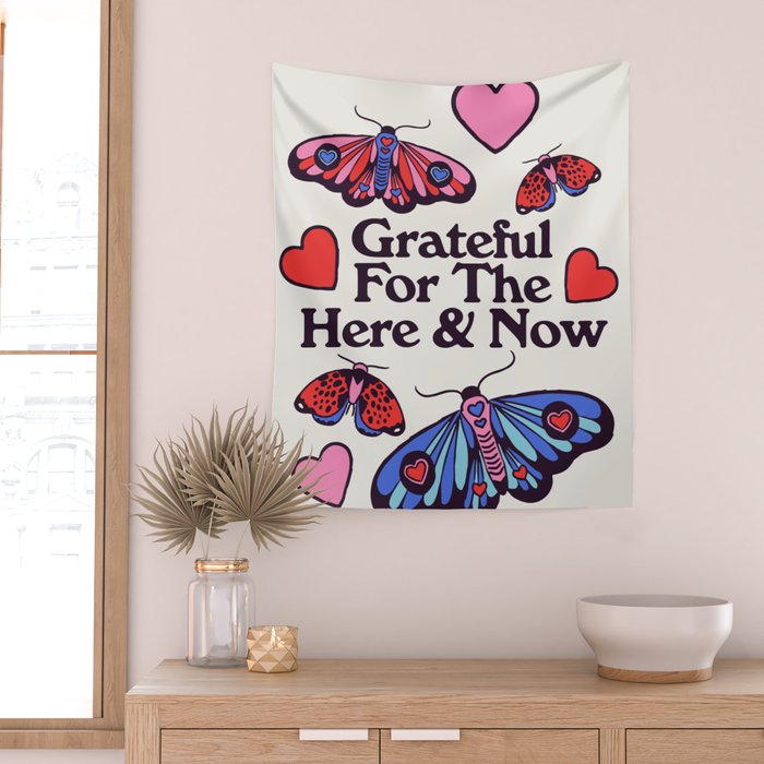 HERE & NOW Wall Tapestry Gallery Image 2