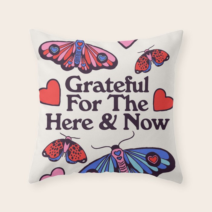 HERE & NOW Throw Pillow Gallery Image 6