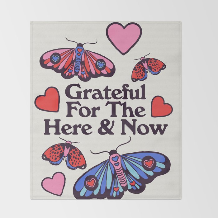 HERE & NOW Throw Blanket Gallery Image 2