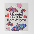 HERE & NOW Throw Blanket Gallery Image 2