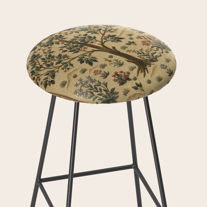 Woodland Tree of Life by William Morris Stool Gallery Image 2