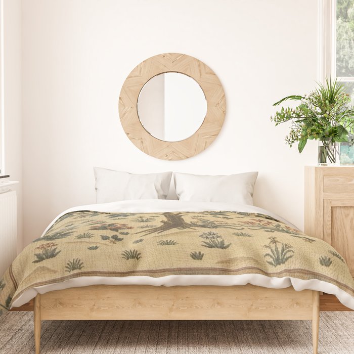 Woodland Tree of Life by William Morris Duvet Cover Gallery Image 3