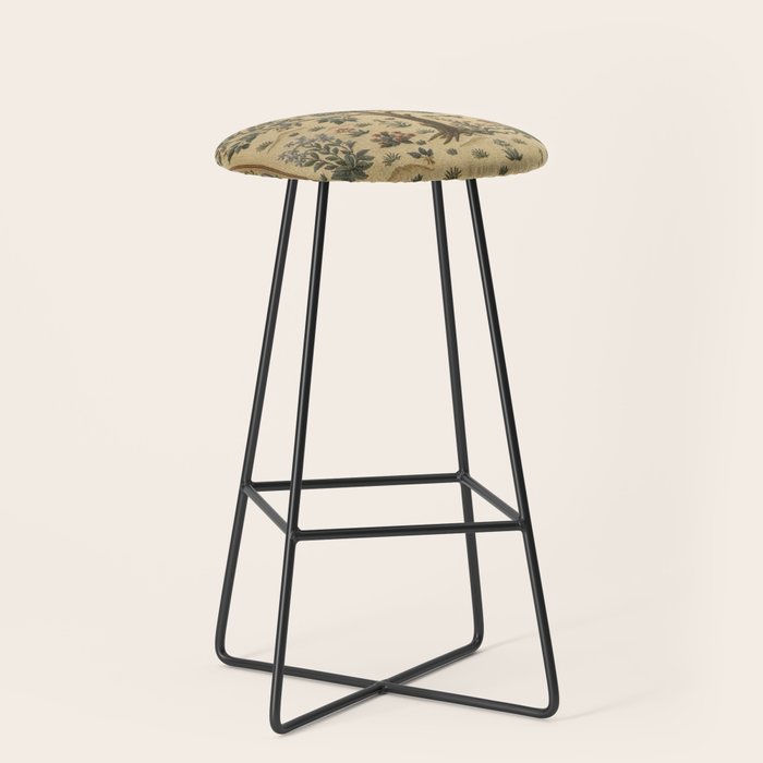 Woodland Tree of Life by William Morris Stool Gallery Image 1
