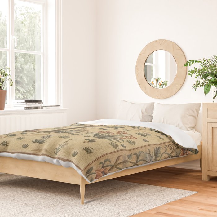 Woodland Tree of Life by William Morris Duvet Cover Gallery Image 2
