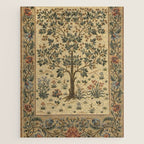 Woodland Tree of Life by William Morris Jigsaw Puzzle Gallery Image 1