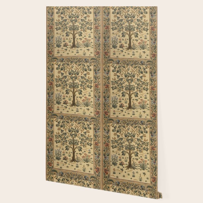 Woodland Tree of Life by William Morris Wallpaper Gallery Image 2