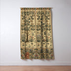 Woodland Tree of Life by William Morris Window Curtain Gallery Image 3