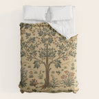 Woodland Tree of Life by William Morris Duvet Cover Gallery Image 6