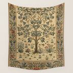 Woodland Tree of Life by William Morris Wall Tapestry Gallery Image 4