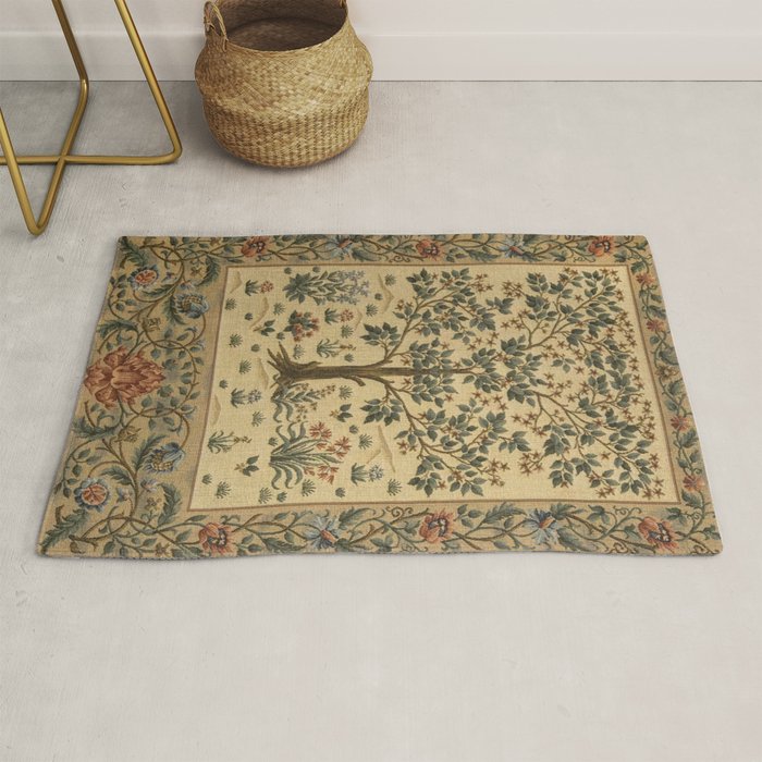Woodland Tree of Life by William Morris Rug Gallery Image 1