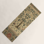 Woodland Tree of Life by William Morris Yoga Mat Gallery Image 1