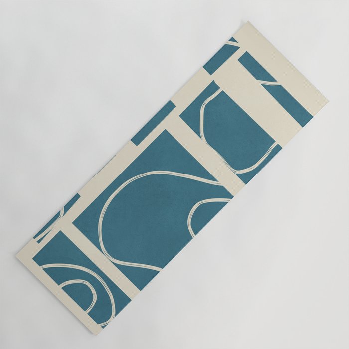 Abstract Pathways 3 Yoga Mat Gallery Image 1