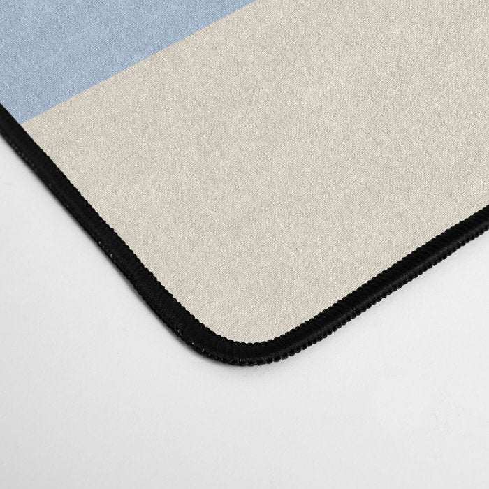 Strippy - Baby Blue Desk Mat Gallery Image 4