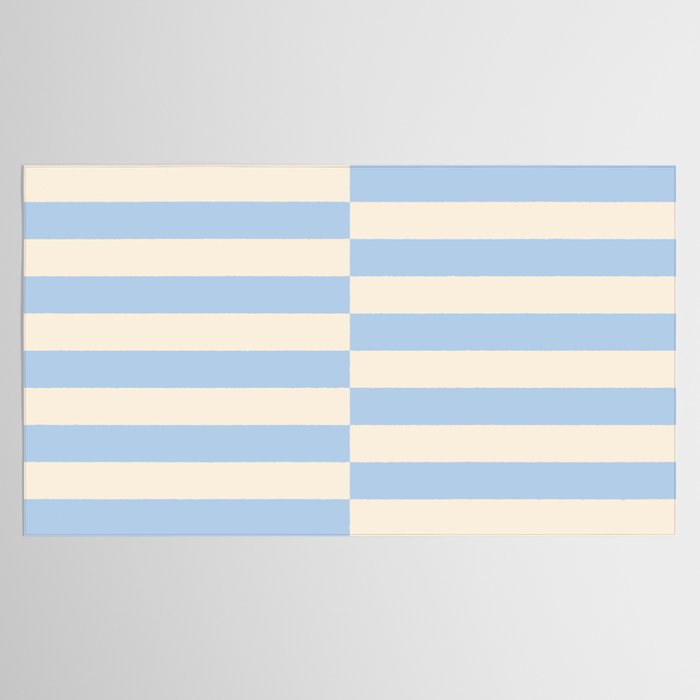 Strippy - Baby Blue Tablecloth Gallery Image 2