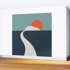 Cat Landscape 3 : Cat road Wall Mural Gallery Image 2