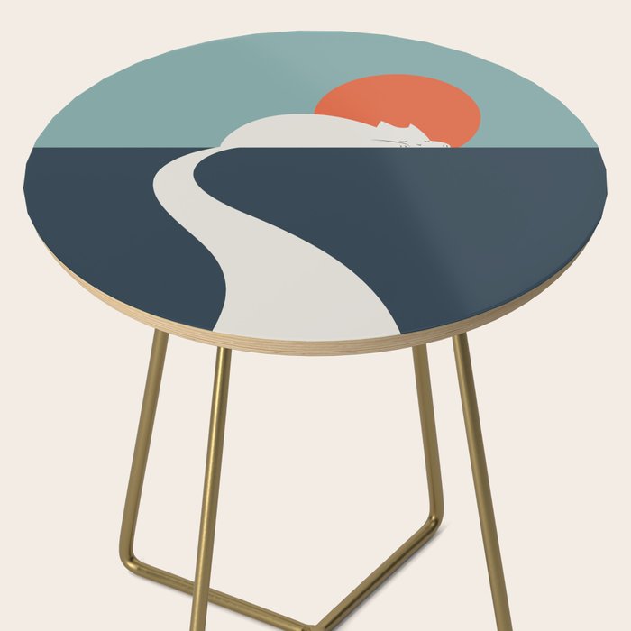 Cat Landscape 3 : Cat road Side Table Gallery Image 2