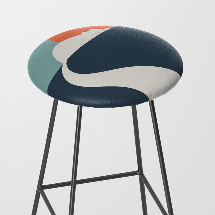 Cat Landscape 3 : Cat road Stool Gallery Image 2
