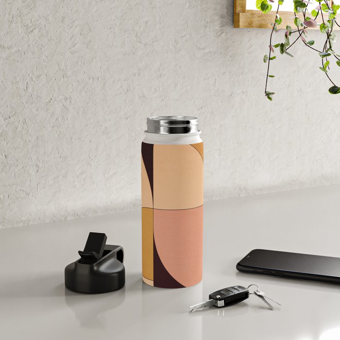 Geometric Shapes 247 Water Bottle Gallery Image 4