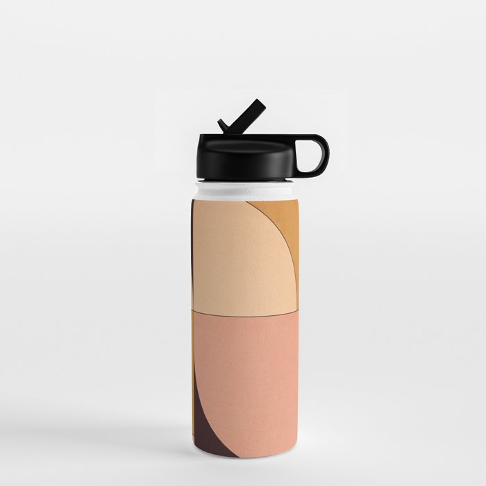 Geometric Shapes 247 Water Bottle Gallery Image 1