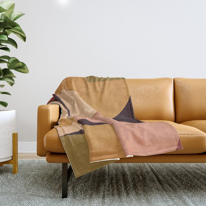 Geometric Shapes 247 Throw Blanket Gallery Image 1