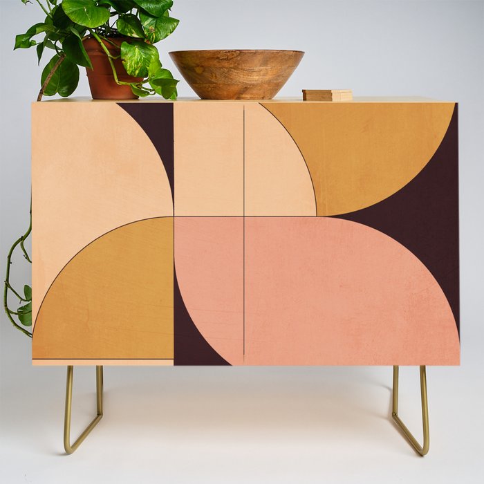 Geometric Shapes 247 Credenza Gallery Image 1
