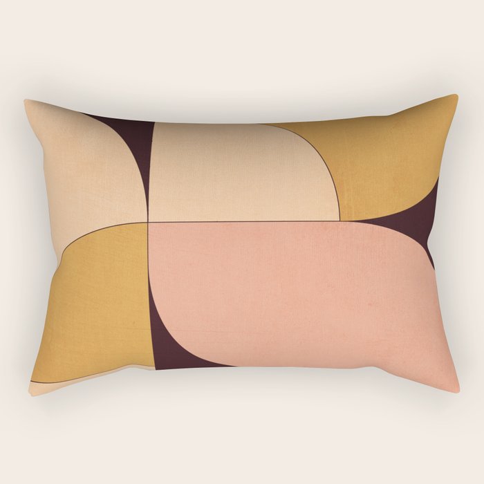 Geometric Shapes 247 Rectangular Pillow Gallery Image 1