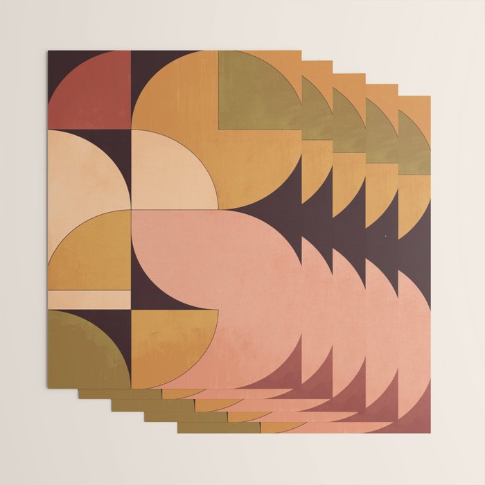 Geometric Shapes 247 Wrapping Paper Gallery Image 3
