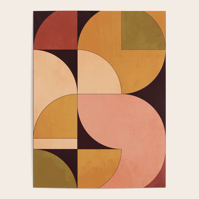 Geometric Shapes 247 Poster Gallery Image 4