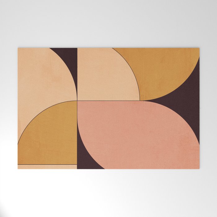 Geometric Shapes 247 Welcome Mat Gallery Image 1