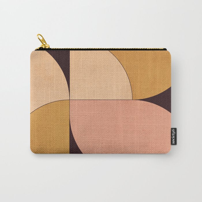 Geometric Shapes 247 Carry All Pouch Gallery Image 1
