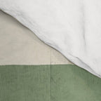 Earthy Mid-Century Abstract Composition in Olive, Rust, and Charcoal Tones Comforter Gallery Image 4