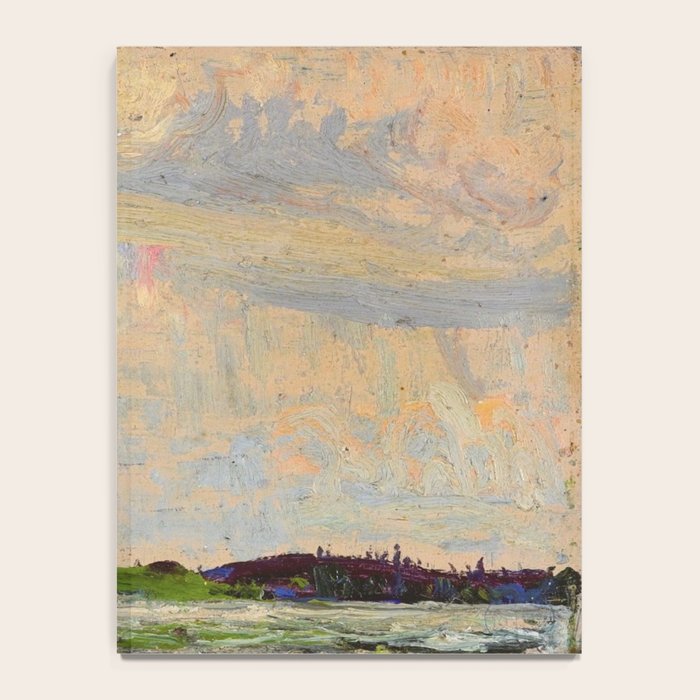 Tom Thomson Misty Sky c. 1913-1914 Canadian Landscape Artist Notebook Gallery Image 4