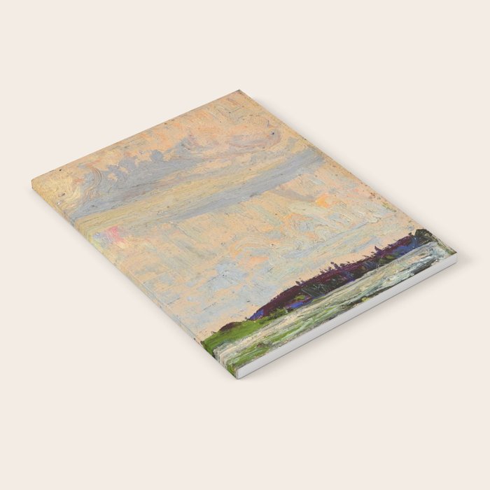 Tom Thomson Misty Sky c. 1913-1914 Canadian Landscape Artist Notebook Gallery Image 2