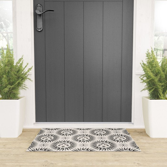 Vintage Sun Welcome Mat Gallery Image 3