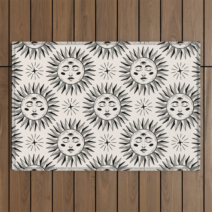 Vintage Sun Outdoor Rug Gallery Image 1