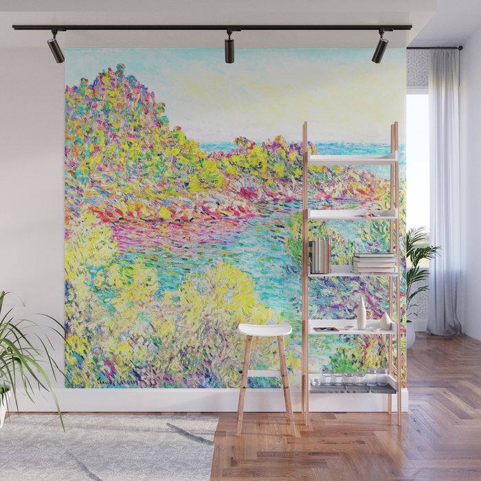 MONET : Landscape Near Montecarlo Wall Mural Gallery Image 1