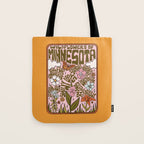 Minnesota Wildflowers Tote Bag Gallery Image 1