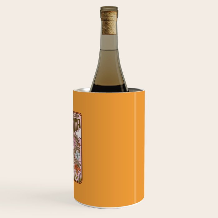 Minnesota Wildflowers Wine Chiller Gallery Image 3