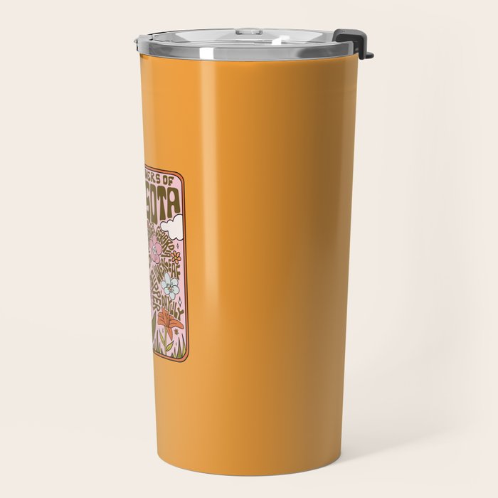 Minnesota Wildflowers Travel Mug Gallery Image 2