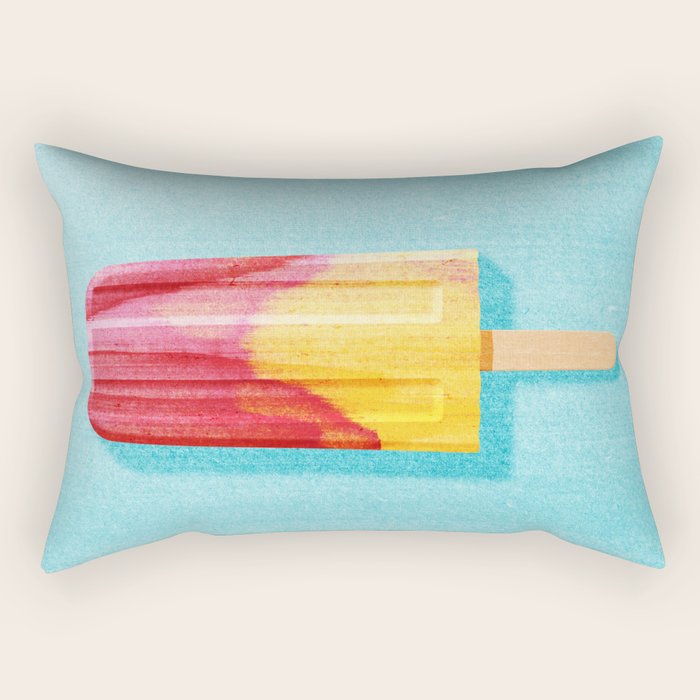 POPSICLE / Cherry, Orange Rectangular Pillow Gallery Image 1