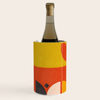 mid century bauhaus floral large 1 Wine Chiller Gallery Image 2