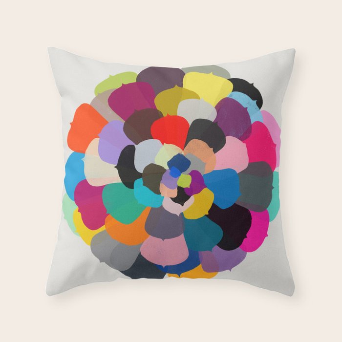 echeveria 1 Throw Pillow Gallery Image 6