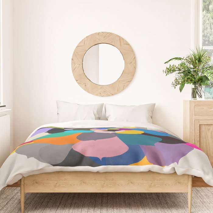 echeveria 1 Duvet Cover Gallery Image 3
