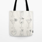 Summer Cocktails 10 Tote Bag Gallery Image 1