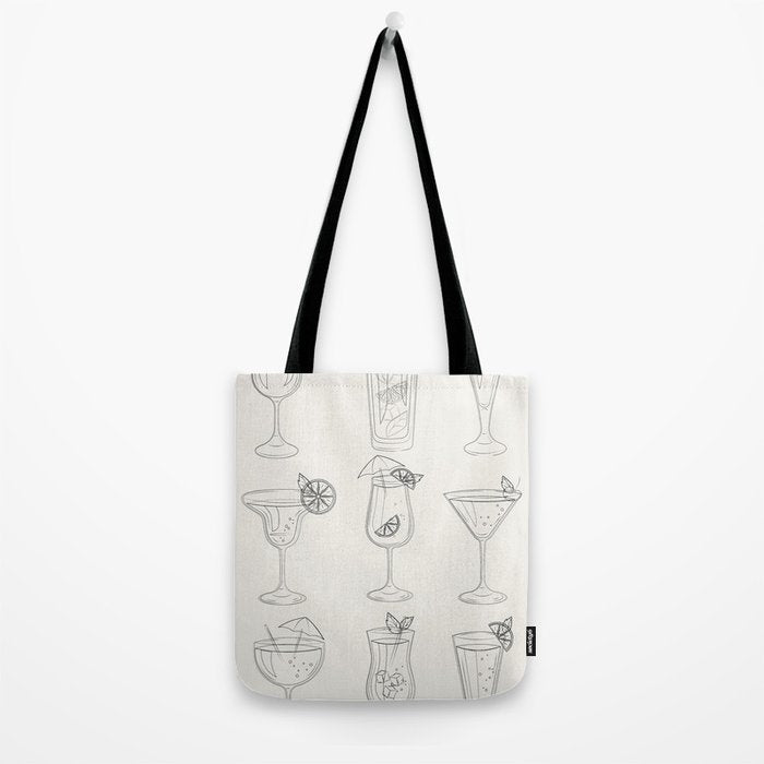 Summer Cocktails 10 Tote Bag Gallery Image 2